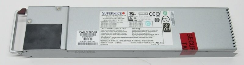 Supermicro PWS-2K02P-1R 80Plus Platinum Switching Power Supply
