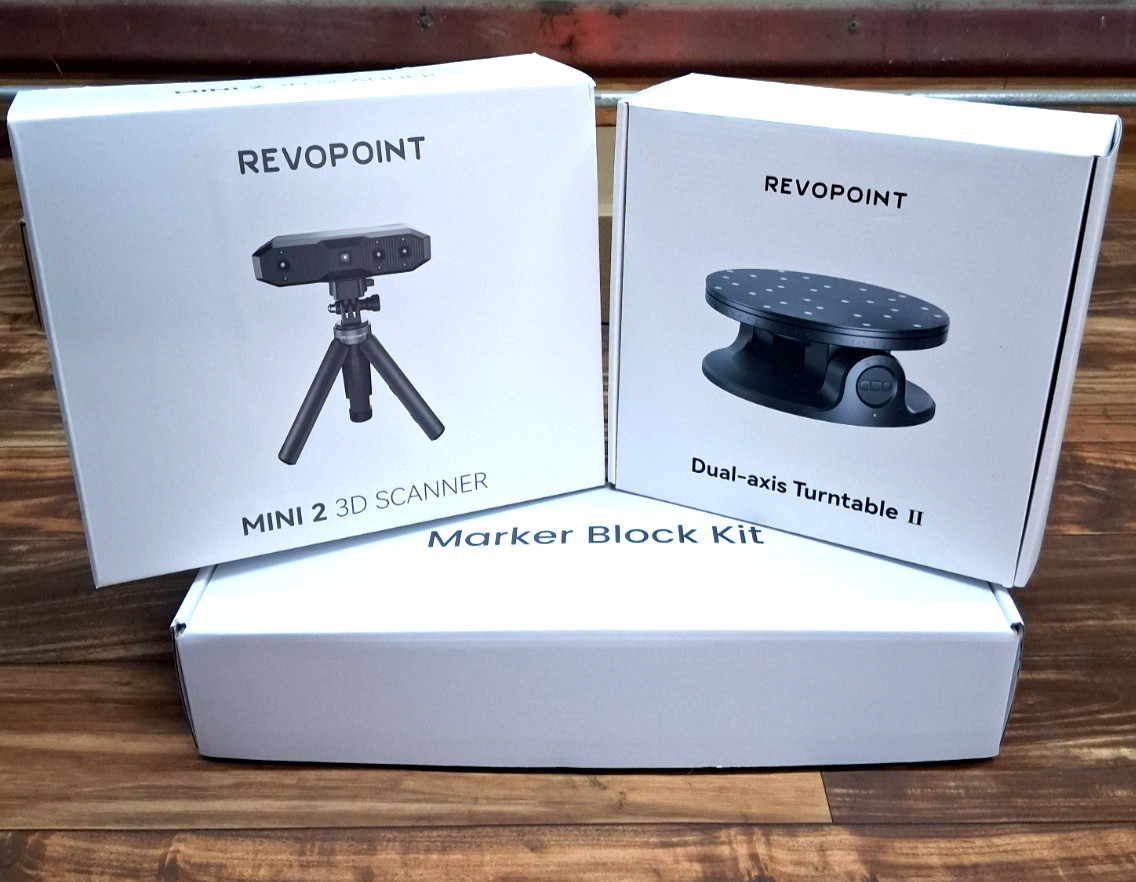 Revopoint MINI 2 Handheld 3D Scanner Kit Advanced Edition New Never Used