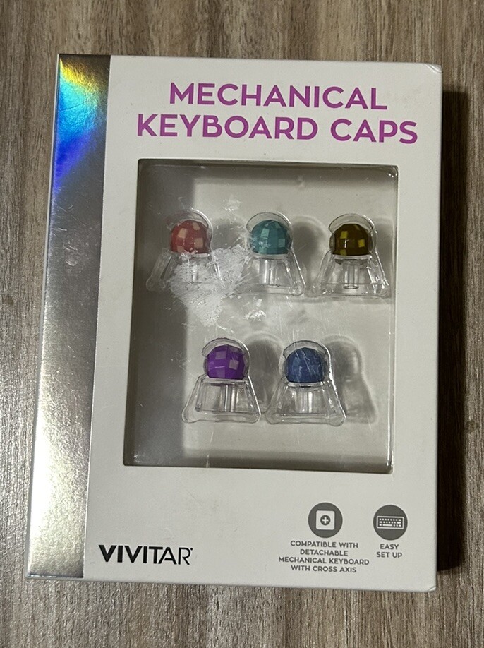 Vivitar Mechanical Keyboard Caps Disco Novelty Keycap Gamer Gaming