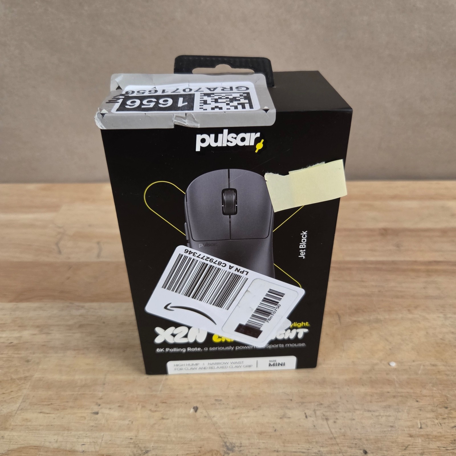 Pulsar X2N Crazy Light Wireless Optical Gaming Mouse Jet Black