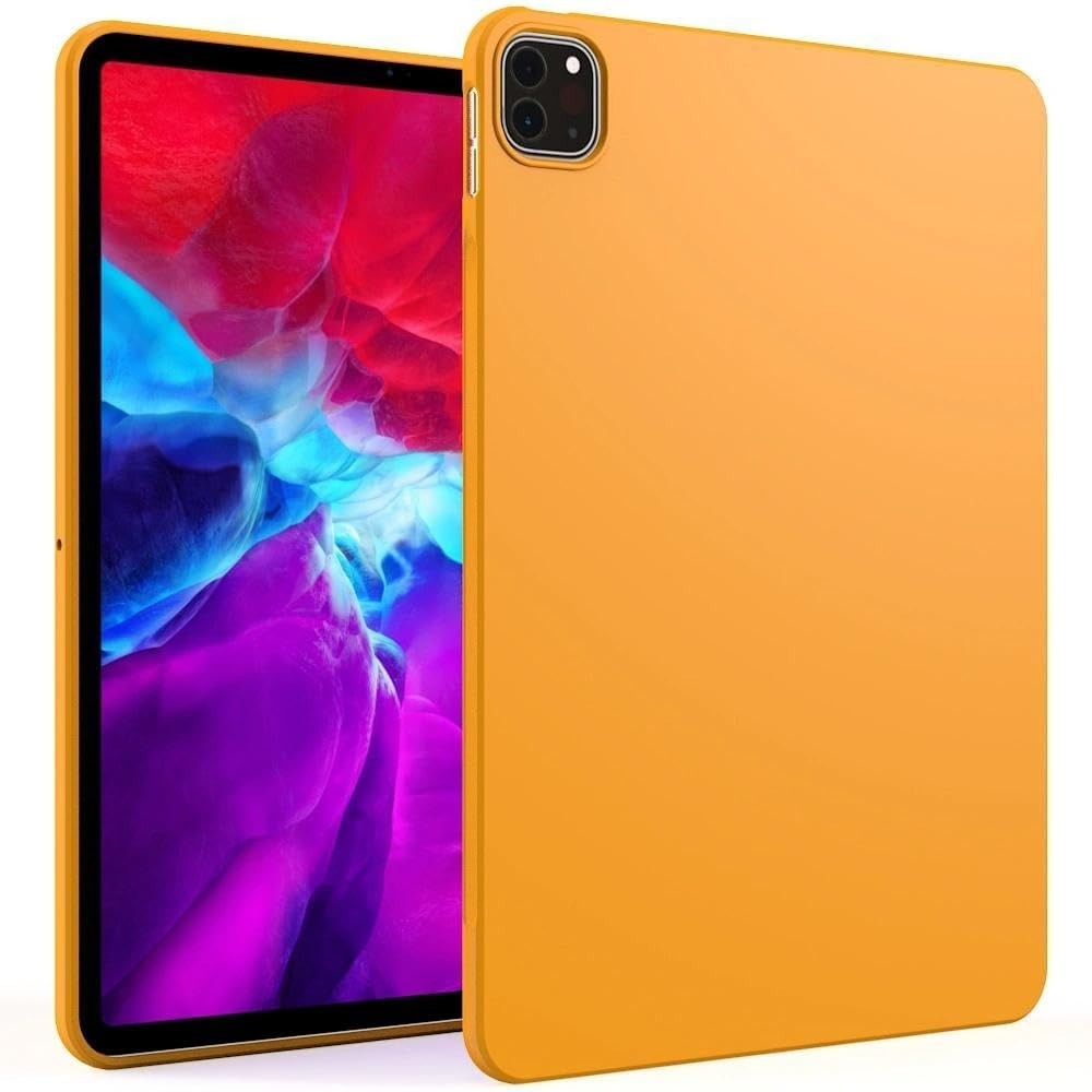 Slim Shockproof Back Cover Case for iPad Pro 11-Inch (1st/2nd/3rd/4th Gen) Orang