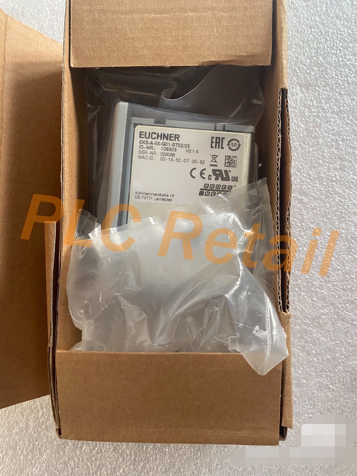 NEW EUCHNER Security module EKS-A-IIX-G01-ST02/03 106305 FedEx DHL shipping
