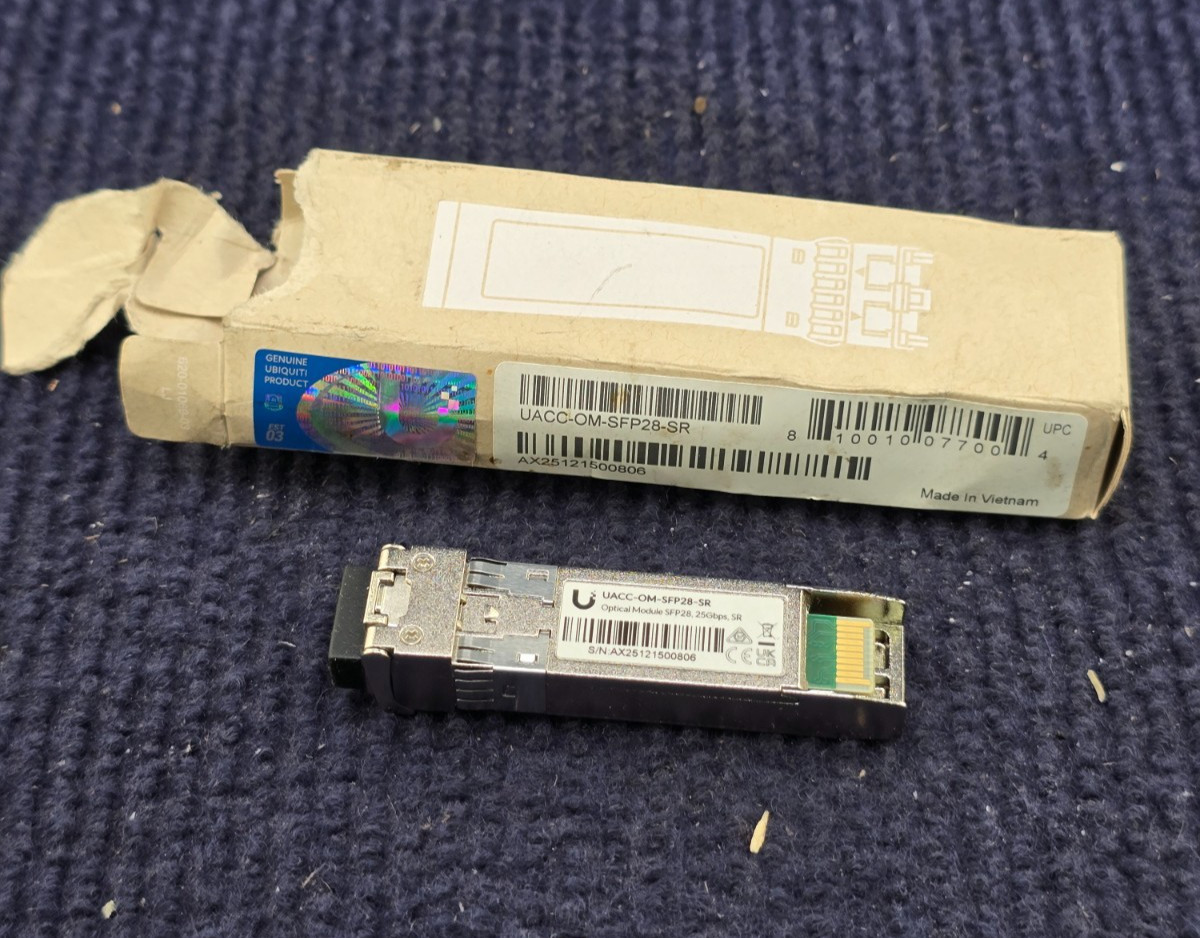 Ubiquiti Networks UACC-OM-SFP28-SR 25 Gbps Multi-mode Optical Module for Optical