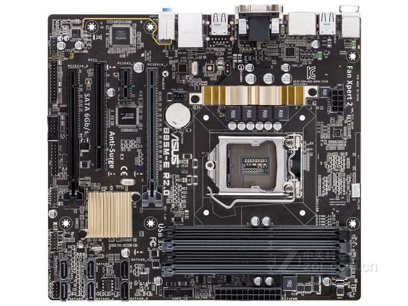 For ASUS B85M-E R2.0 motheboard LGA1150 DDR3 32G VGA+DVI+DP+HDMI M-ATX Tested ok