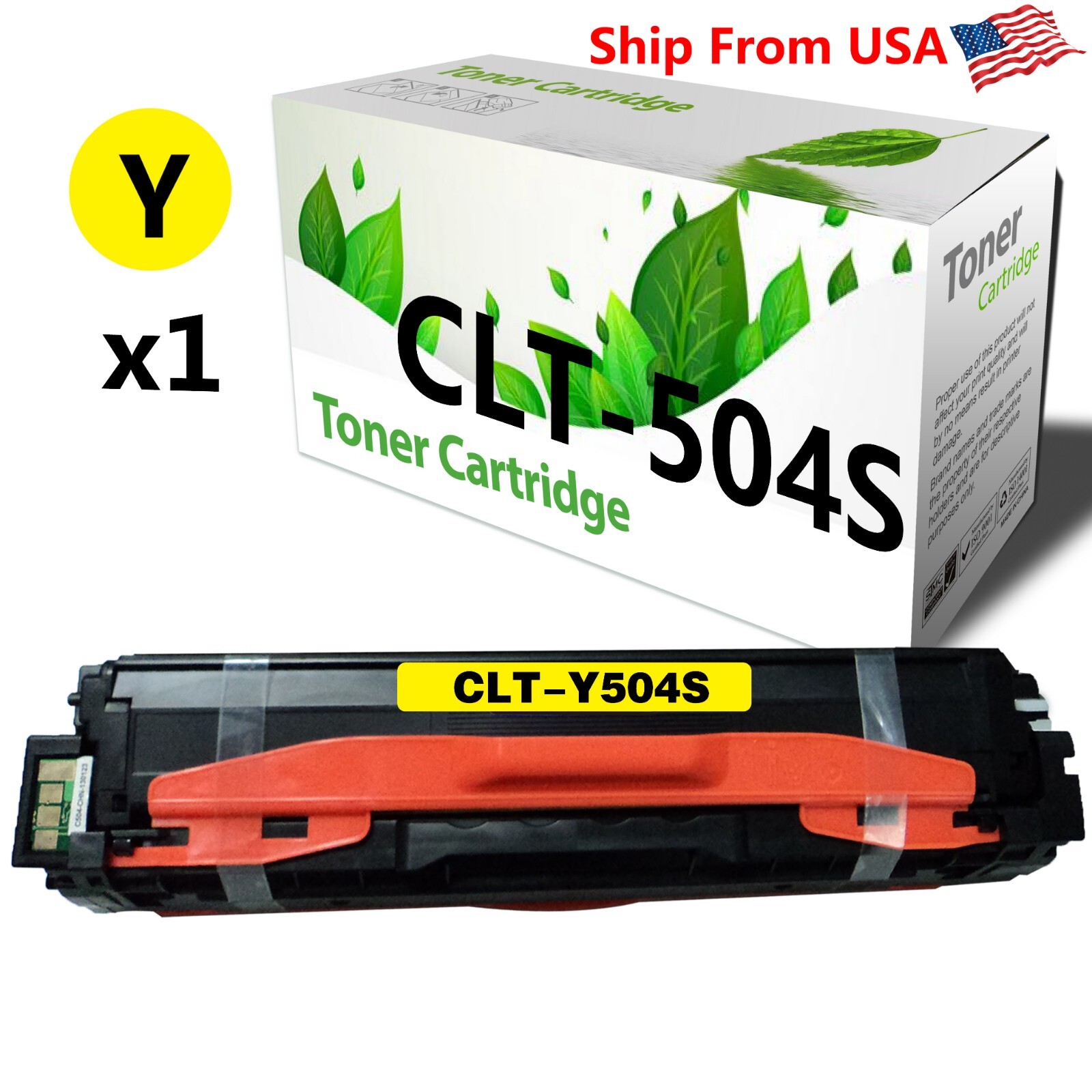 1-Pack CLT-504S 504S Yellow Toner Cartridge Fit For CLP-415N CLP-475 Printer