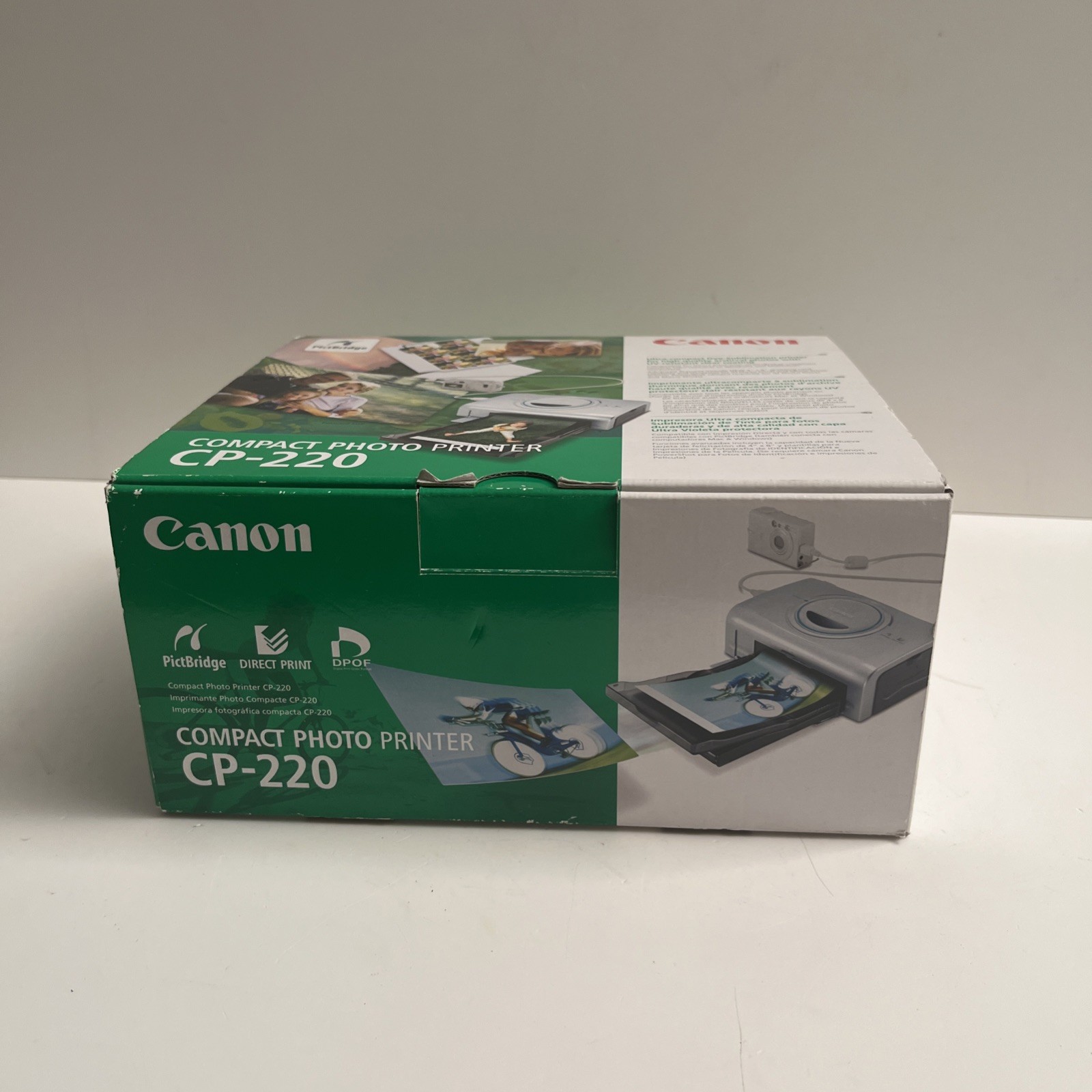Canon CP-220 Digital Compact Portable Photo Thermal Printer Photograph NEW