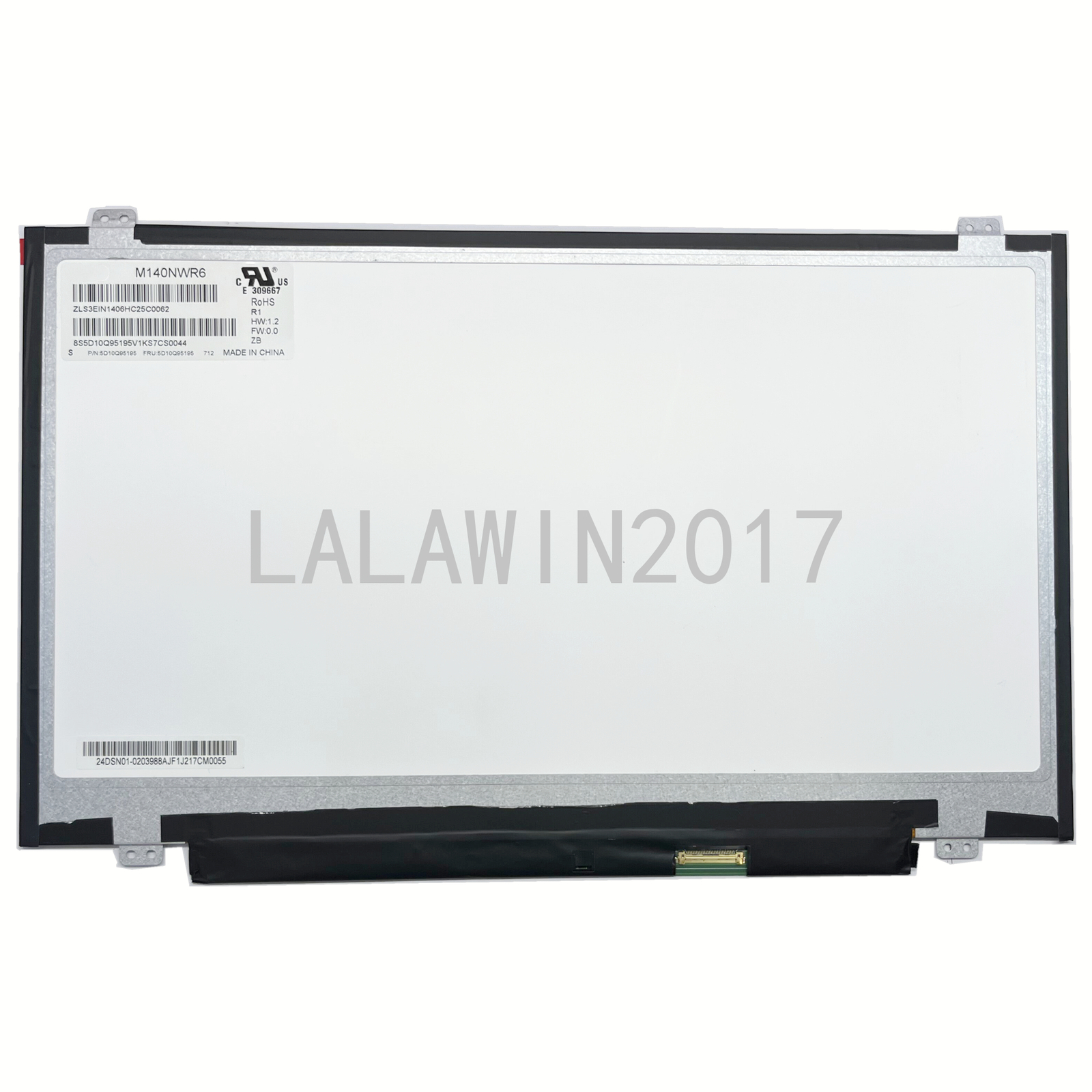 M140NWR6 R1 14.0inch For IVO 1366×768 30pins EDP HD REPLACEMENT PANEL Glossy 
