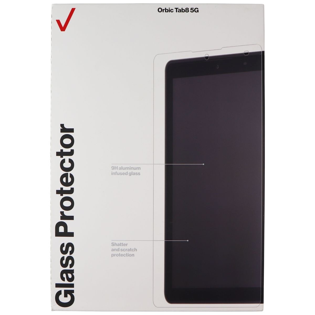 Verizon Glass Screen Protector for Orbic Tab8 5G - Clear