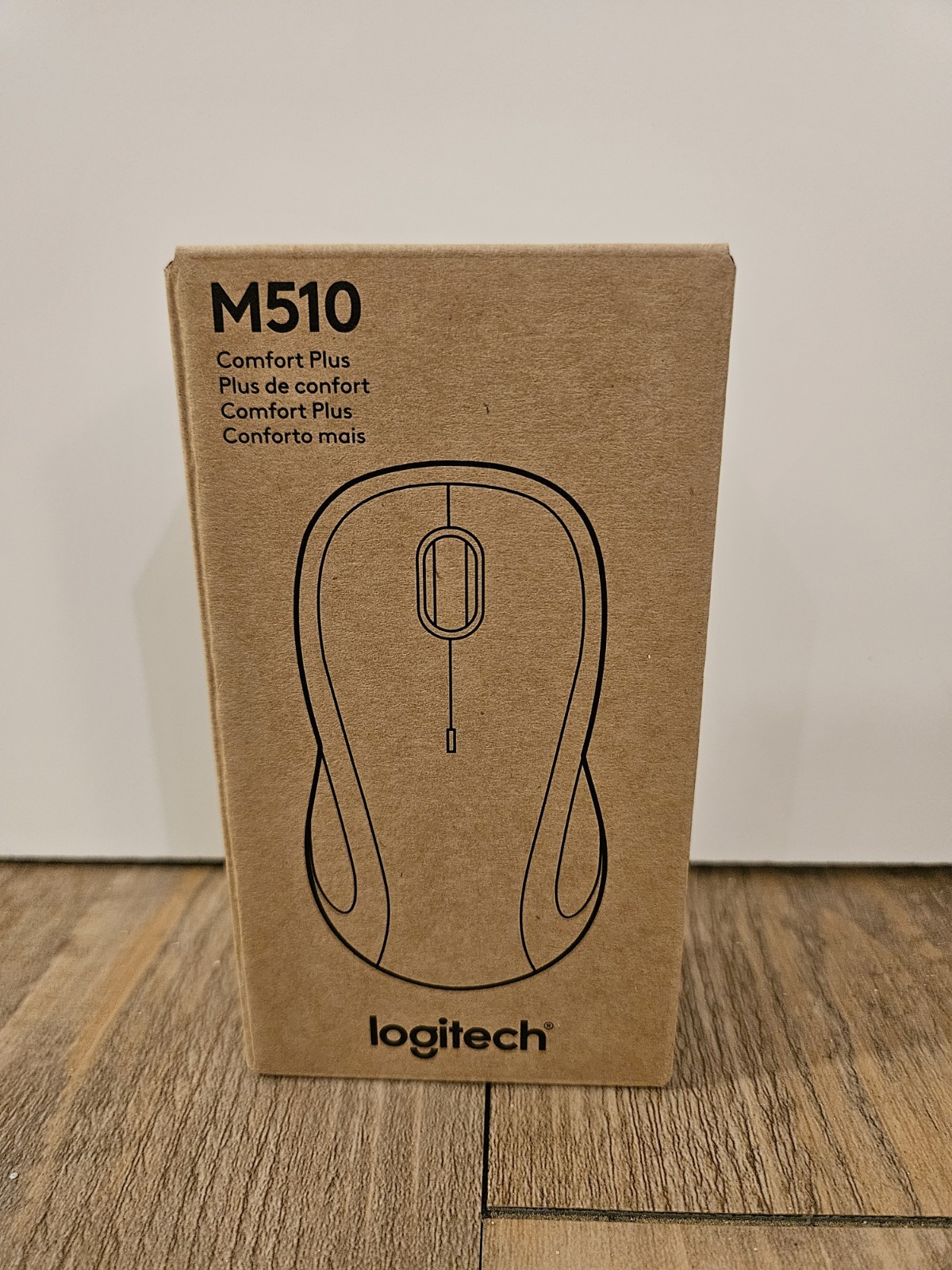 LOGITECH M510 Comfort Plus Wireless Mouse - 910-006030