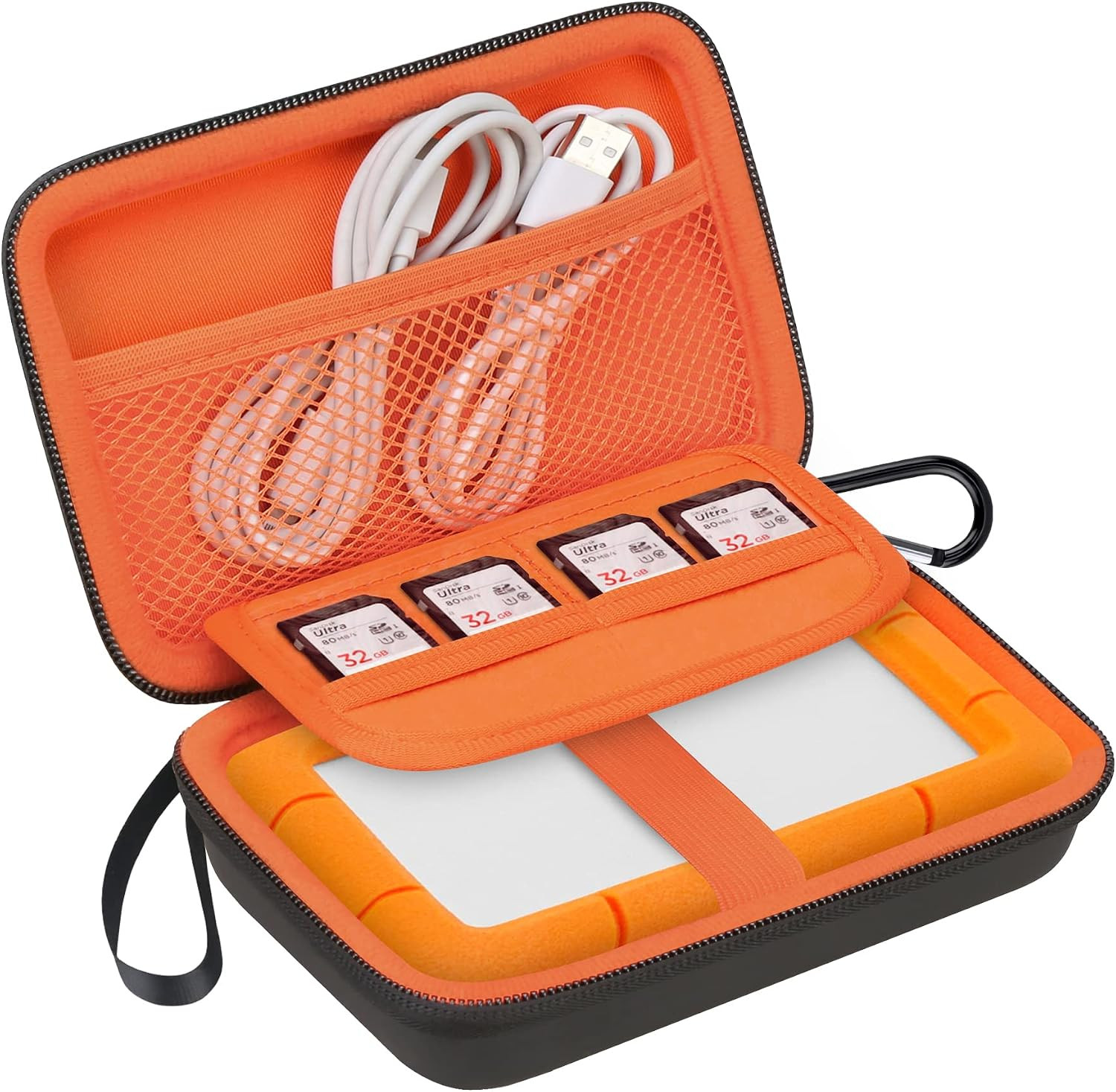 Hard Drive Case for Lacie Rugged/Rugged Mini External Hard Drive