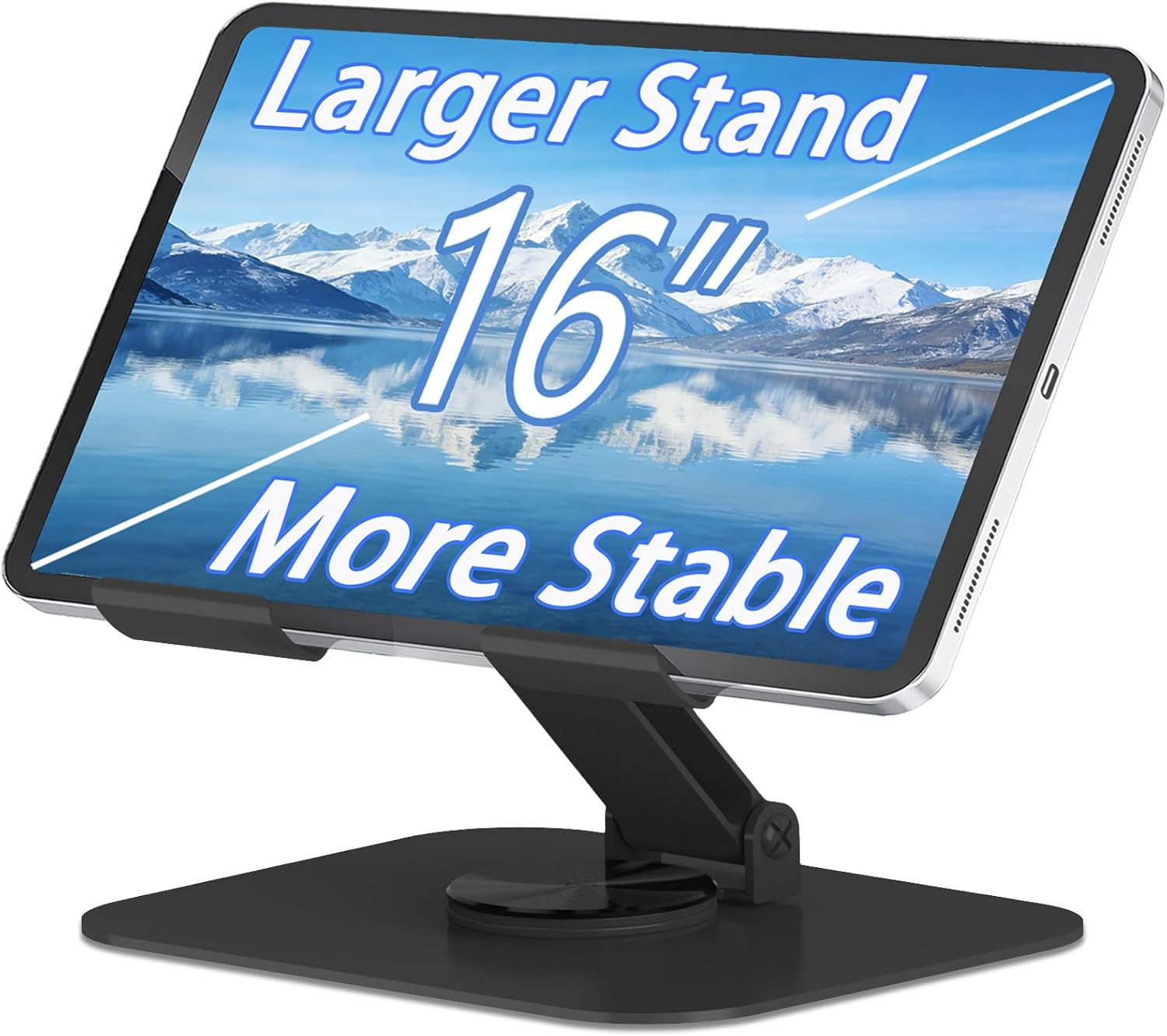 360° Rotating Tablet Stand Foldable Adjustable Holder for iPad Tablet
