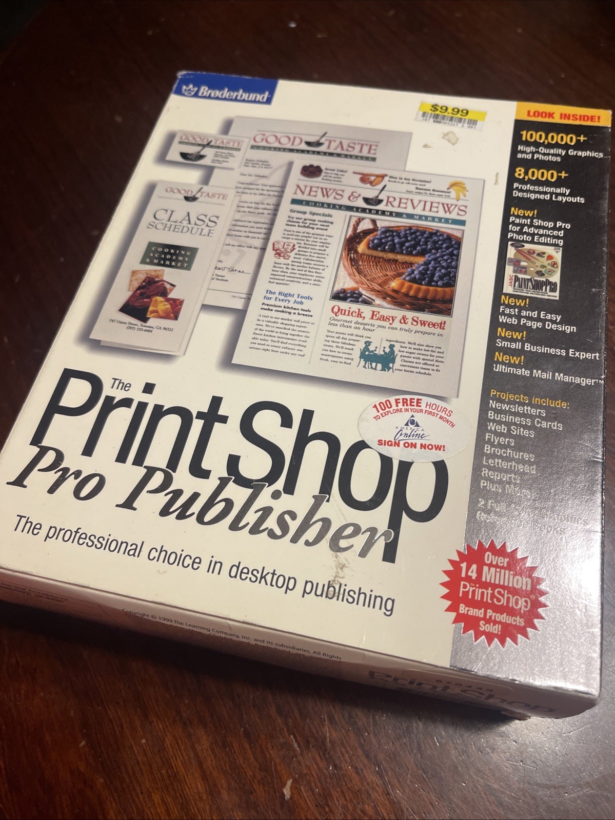 The Print Shop 6.0 OEM Special Edition Disc (Windows 95, 98, ME) Complete Unused