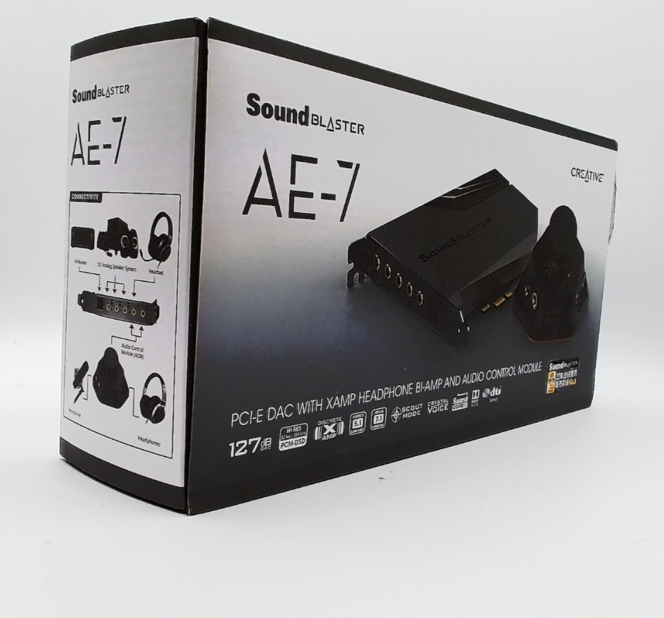 Creative Sound Blaster AE-7 PCIe Sound Card (Model SB1800) New Open Box