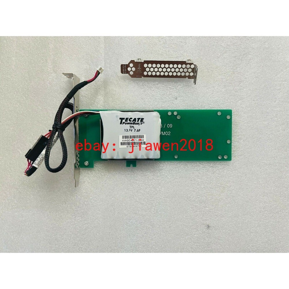 LSI CVPM05 Capacitive  Series Adapter Protection Cache Memory Battery +Bracket 