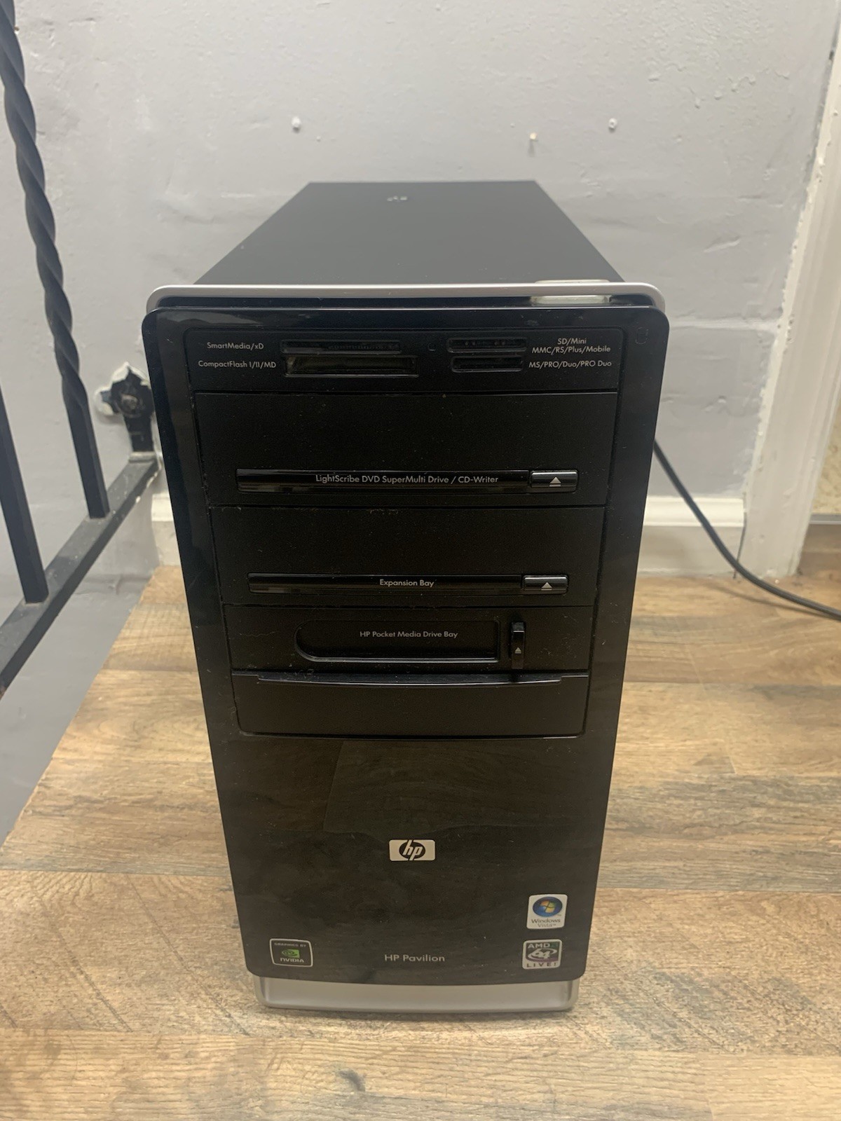 HP Pavilion Desktop PC A6230n Tested & Working