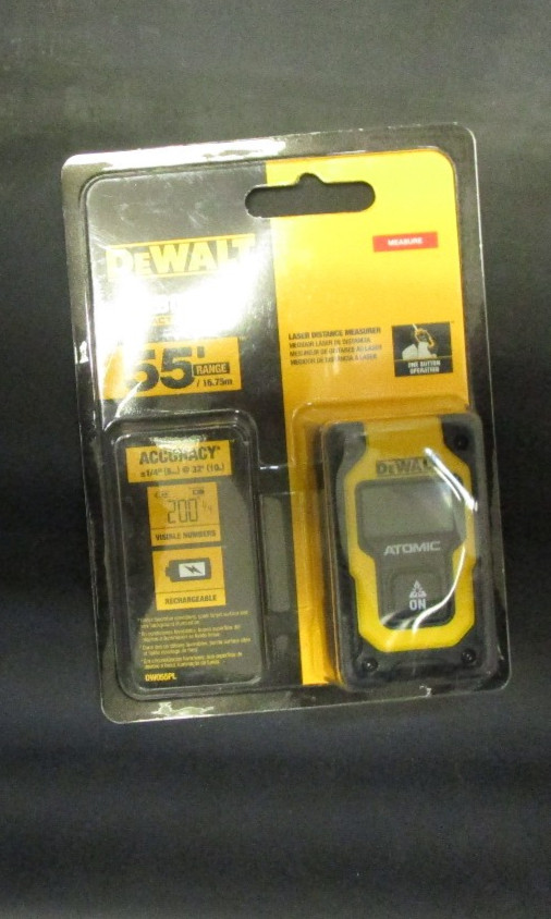 Dewalt 55’ Rechargeable Laser Distance Measurer