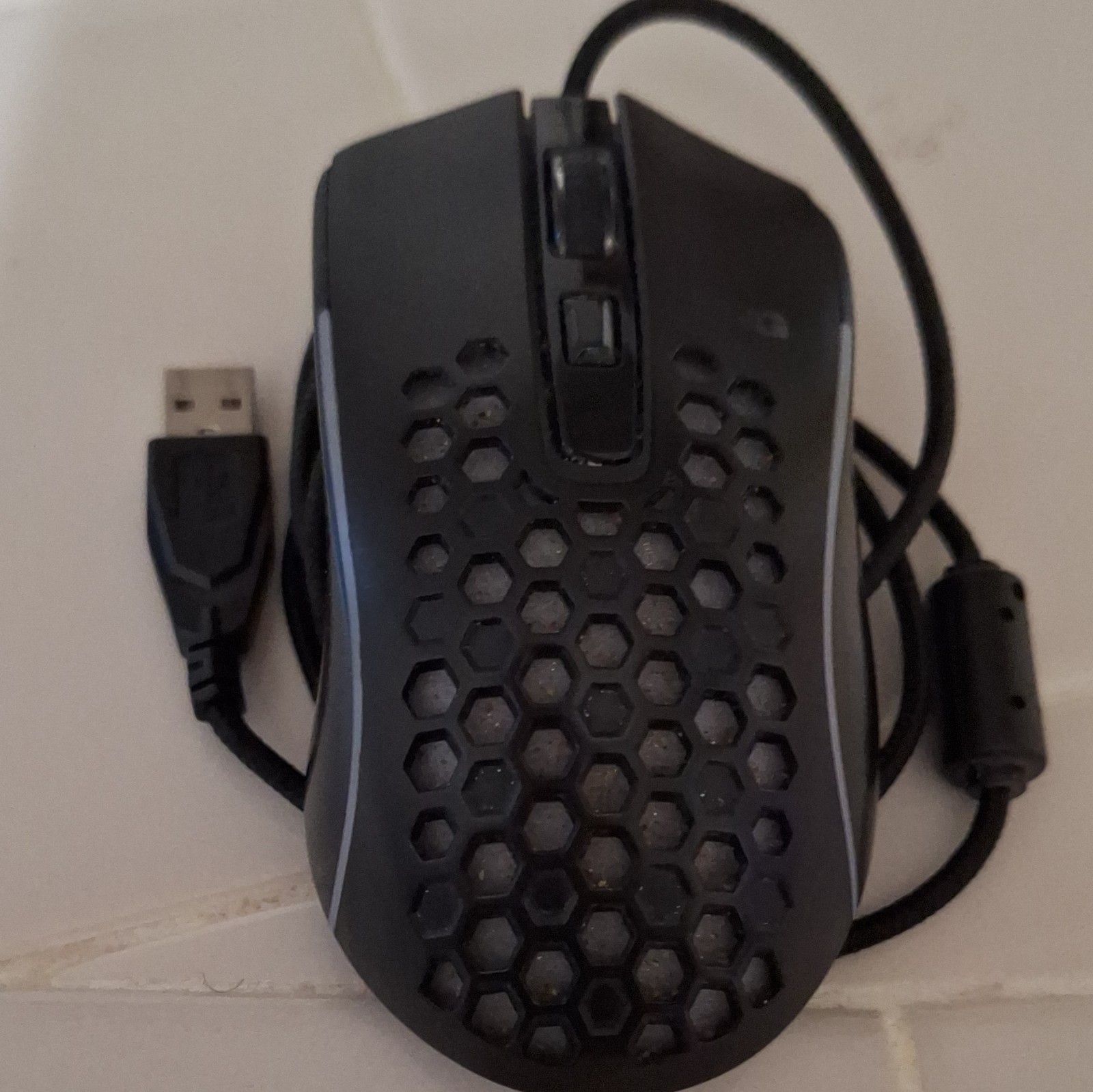MTG MTG-RGB-GAMING RGB LED Wired USB Optical Gaming Mouse 2400DPI 6-Button Black