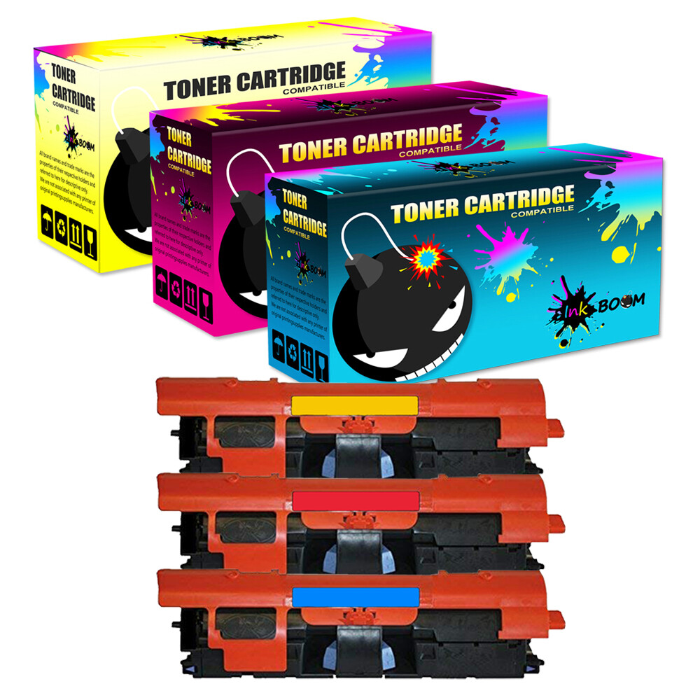 3 CMY Toner replace for HP Q3960A 122A Color LaserJet 1500 2500tn 2500Lse
