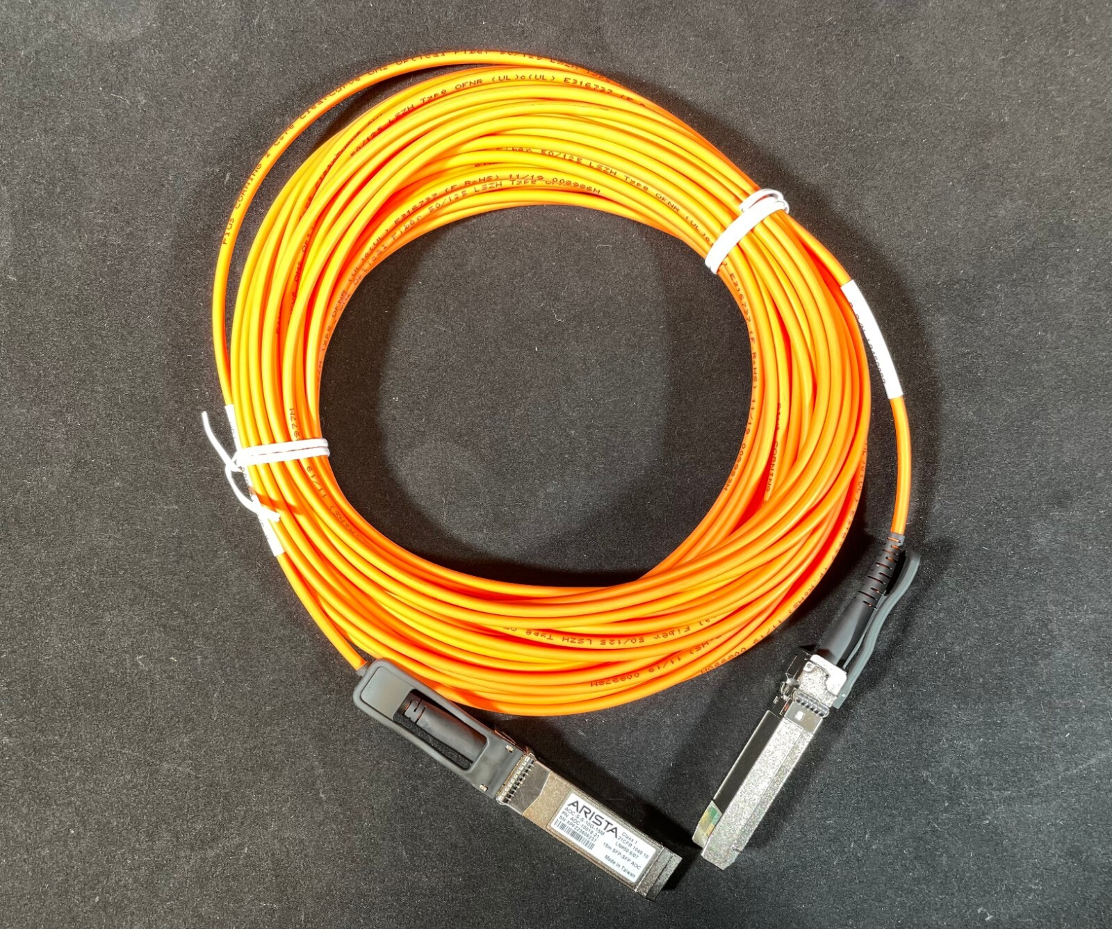 Arista Genuine AOC-S-S-10G-15M 10GSFP+ Active Optical Cable- Same Day Shipping