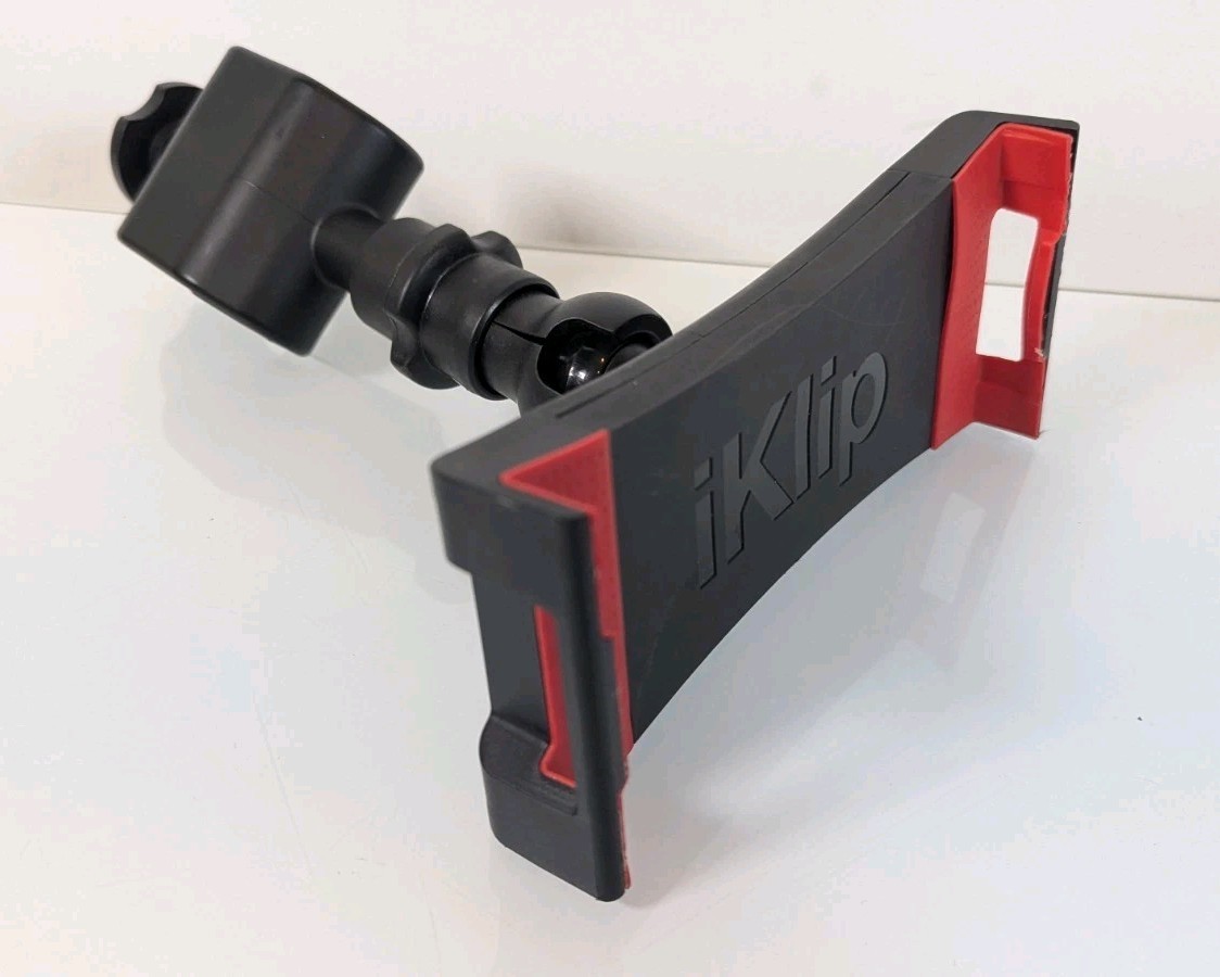IK  iKlip 3 Universal Multimedia Adjustable Mount Tablet Holder for Mic Stand