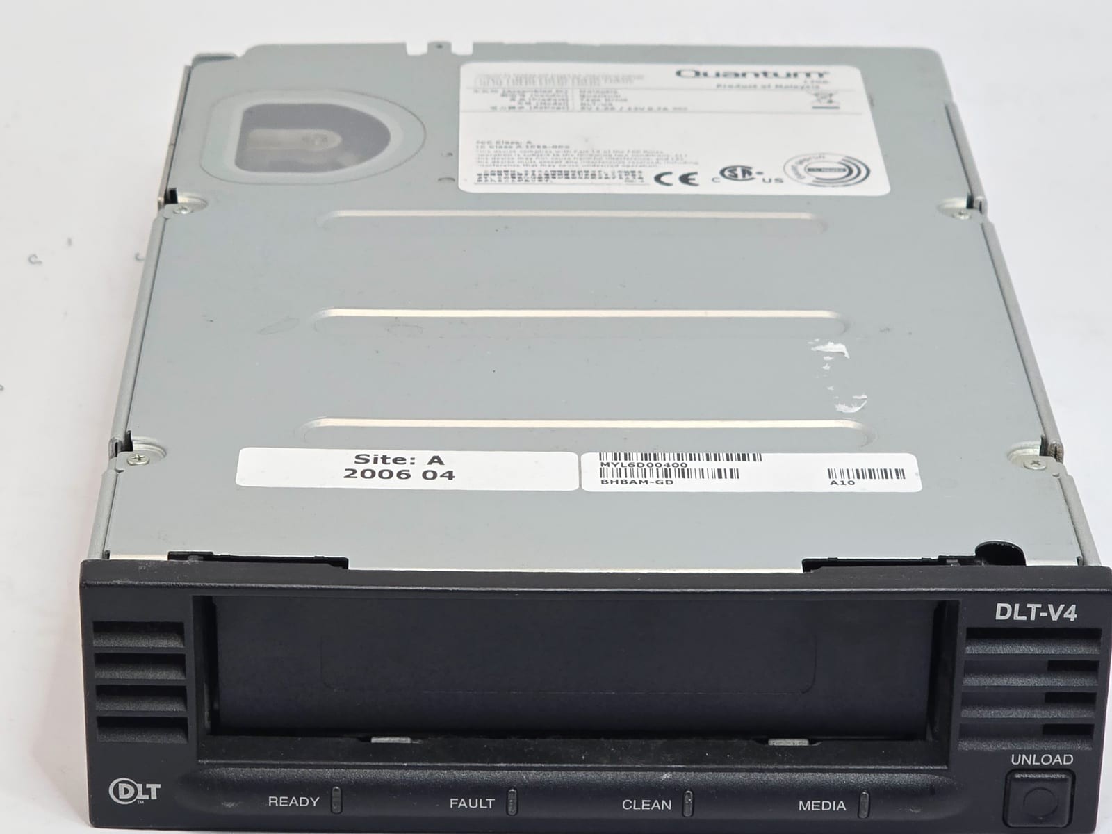 Quantum DLT-V4 Tape Drive power on Tested