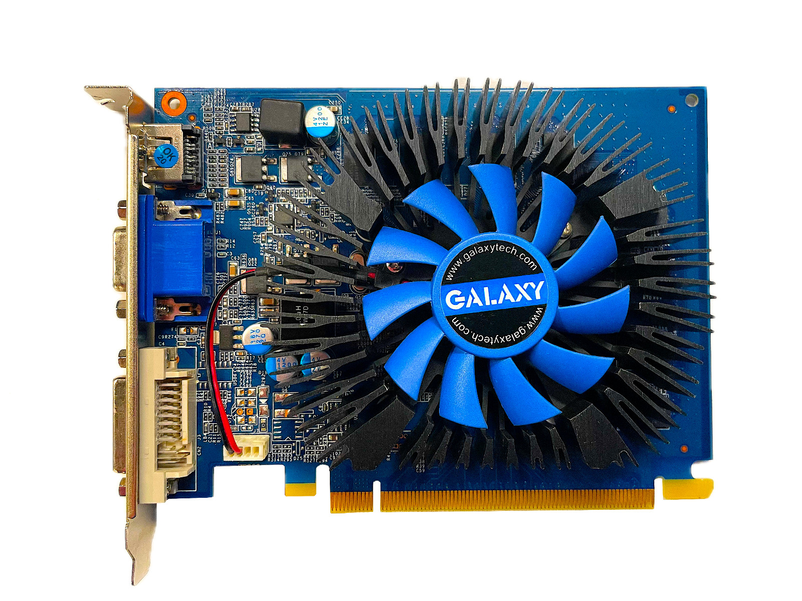 Galaxy Nvidia GeForce GT430 1GB DDR3 128-Bit Computer Video Card 43GGS8HX3SPZ
