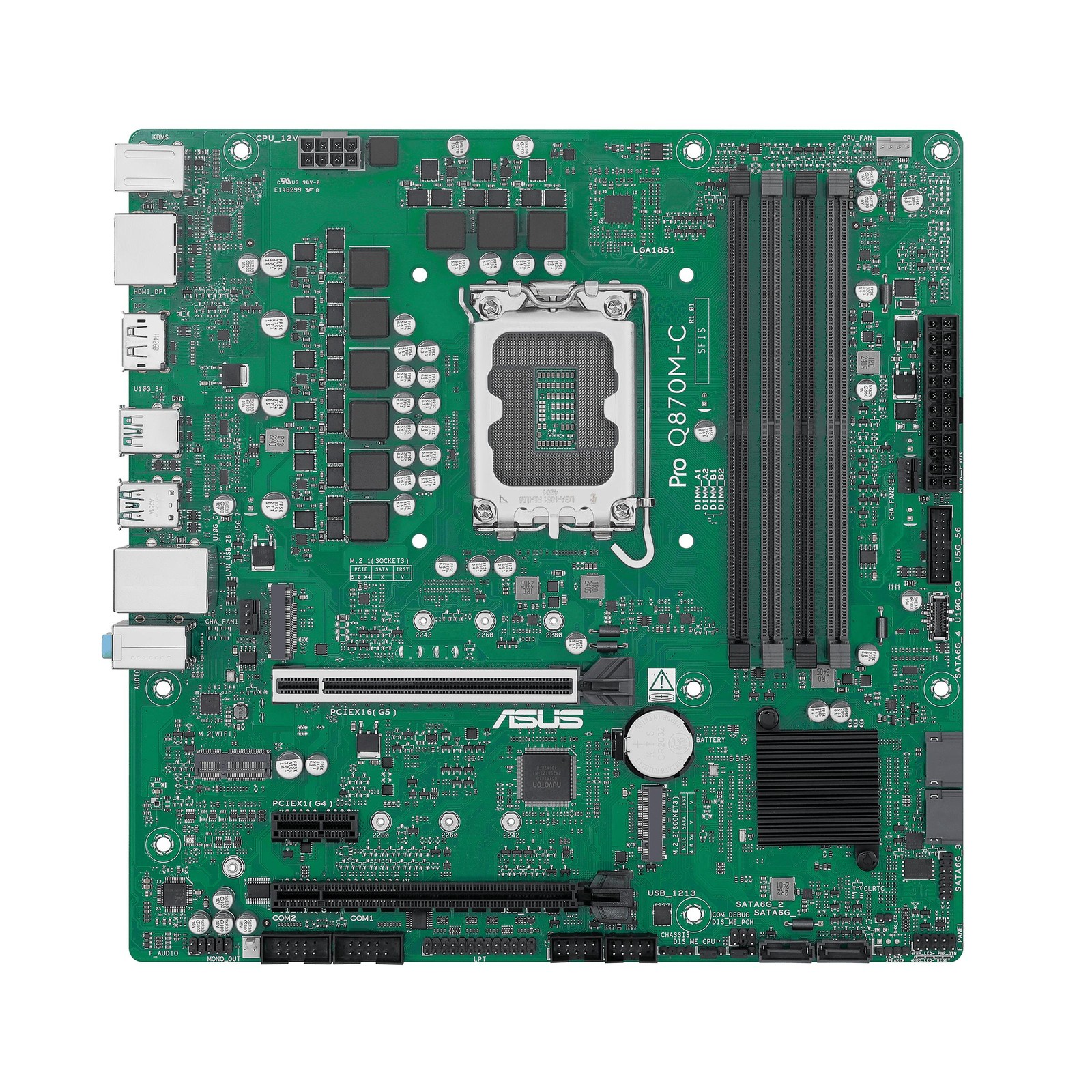 ASUS PRO Q870M-C-CSM LGA 1851 (Socket V1) micro ATX