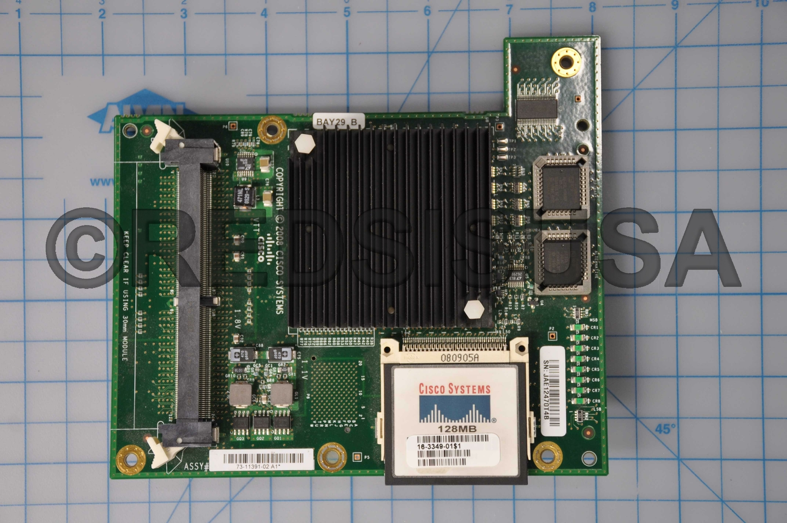 CISCO DS-X9224-96K9 DS-X9248-96K9 RAM/FLASH CARD MODULE 73-11391-04 73-11391-02