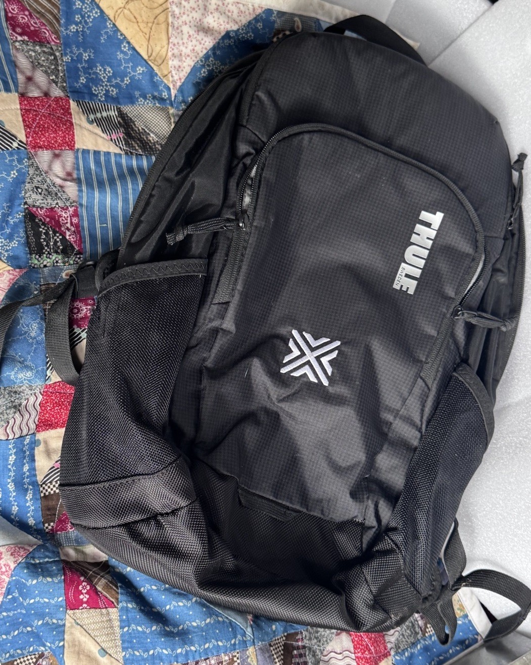 Thule Achiever Backpack 16" Laptop Tablet Sleeve Safezone bottle holder Logo