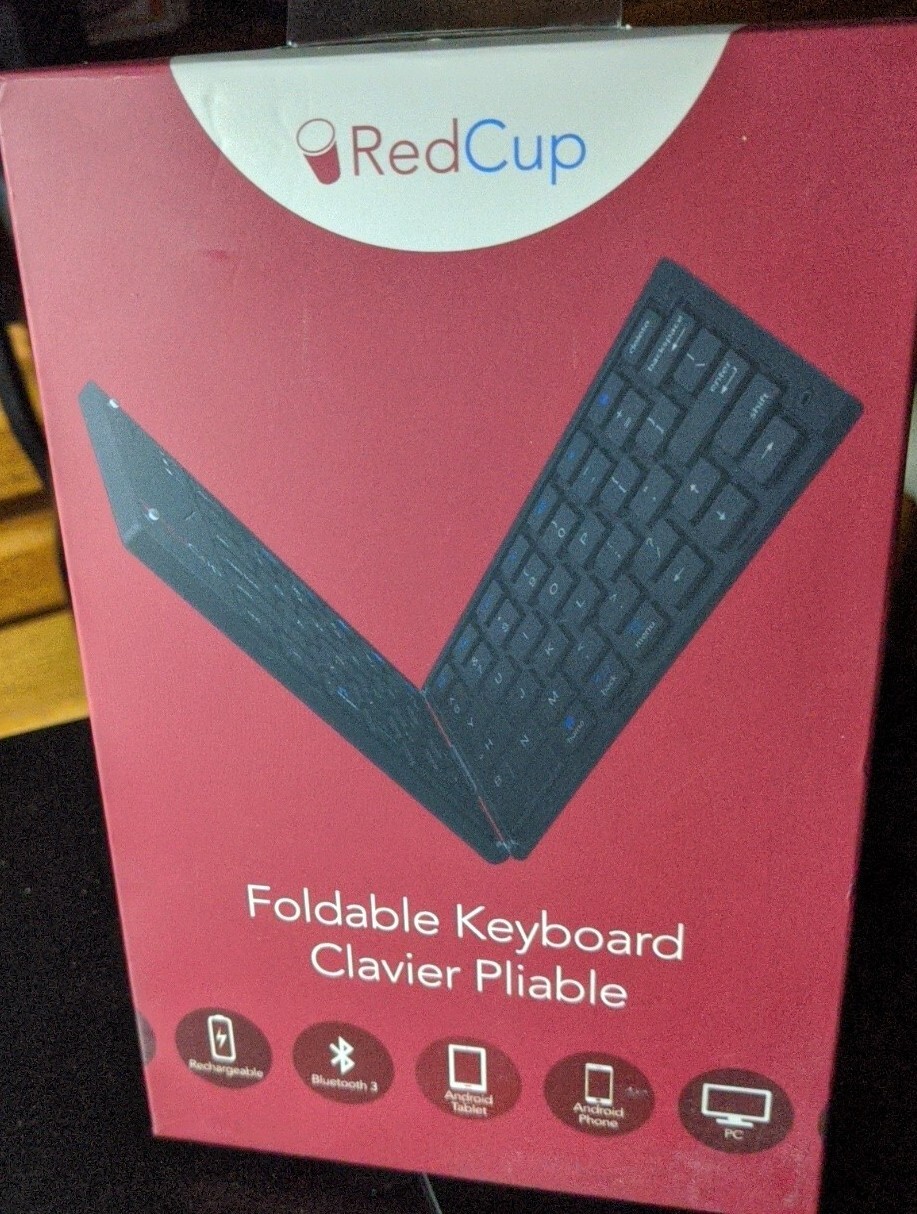 PREMIUM FOLDABLE BLUETOOTH KEYBOARD/LIST $65*SEE PHÒTOS*JUST REDUCED*NEW/SEALED*
