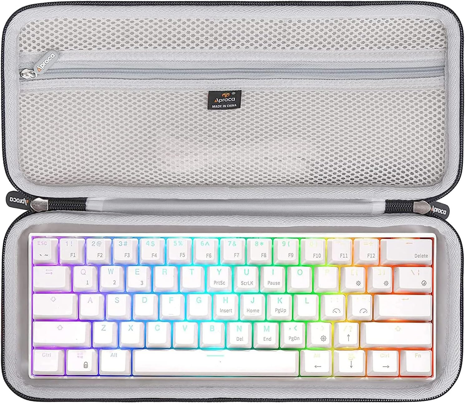 Keyboard Case Compatible with RK Royal KLUDGE RK61 / Razer Huntsman Mini/Keychro