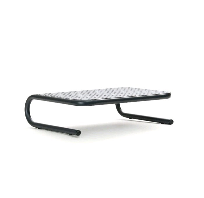 Mind Reader Monitor Stand and Ventilated Laptop Riser Black (METMONST-BLK)
