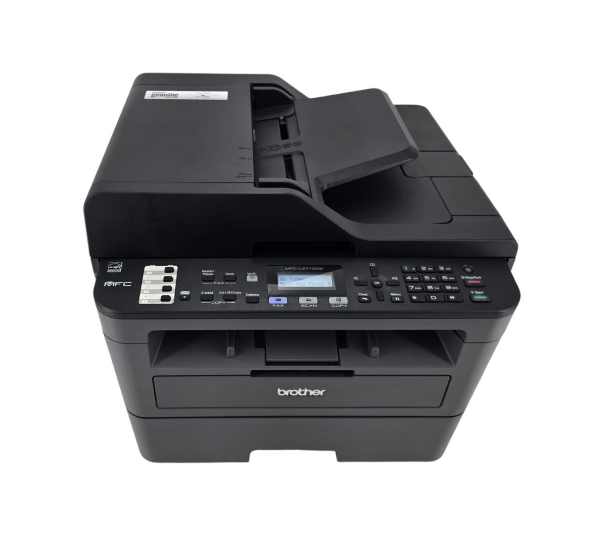 Brother MFC-L2710DW Wireless Laser Printer - 1.3k Pages  TESTED NO TONER OR DRUM