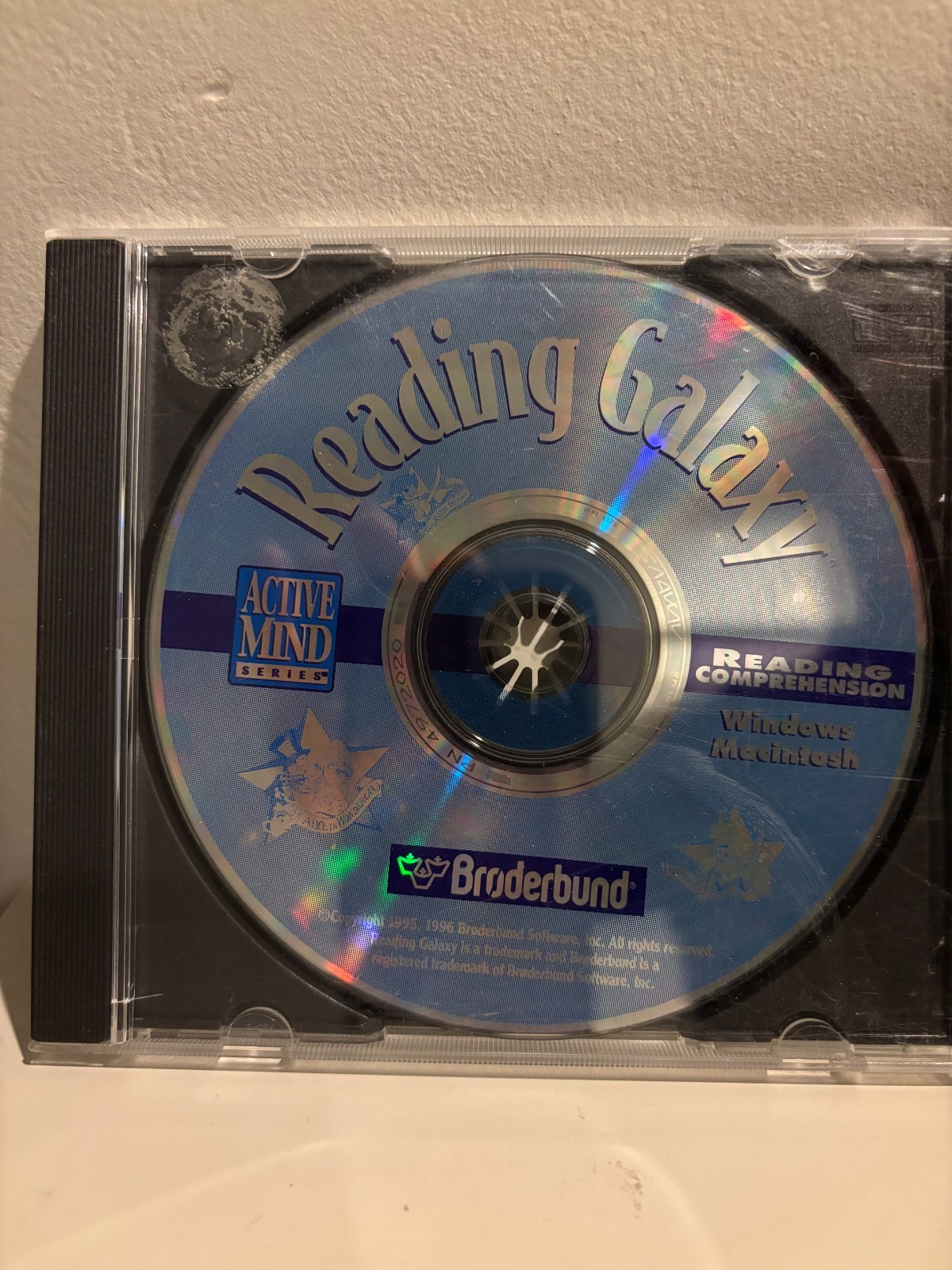 Reading Galaxy CD-ROM Game for Windows