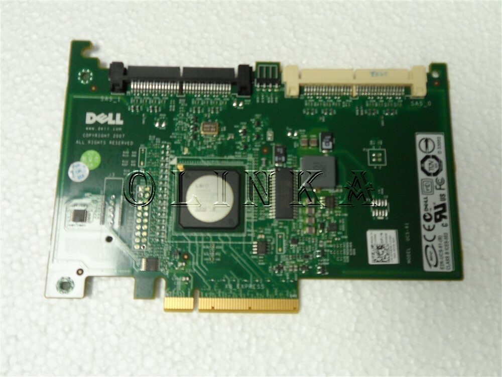 DELL POWEREDGE R610 SERVER 6/iR RAID INTEGRATED SAS SATA CONTROLLER CR679 YK838