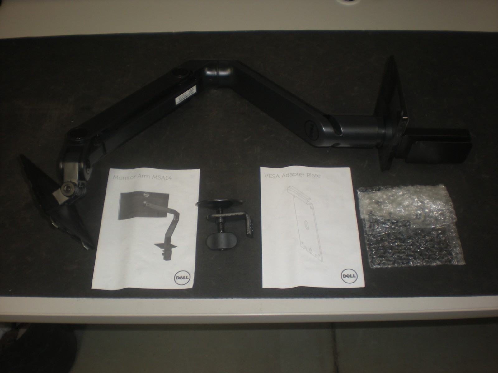Dell MSA14/OFF2FG Monitor Arm with VESA Adapter Plate - NIB
