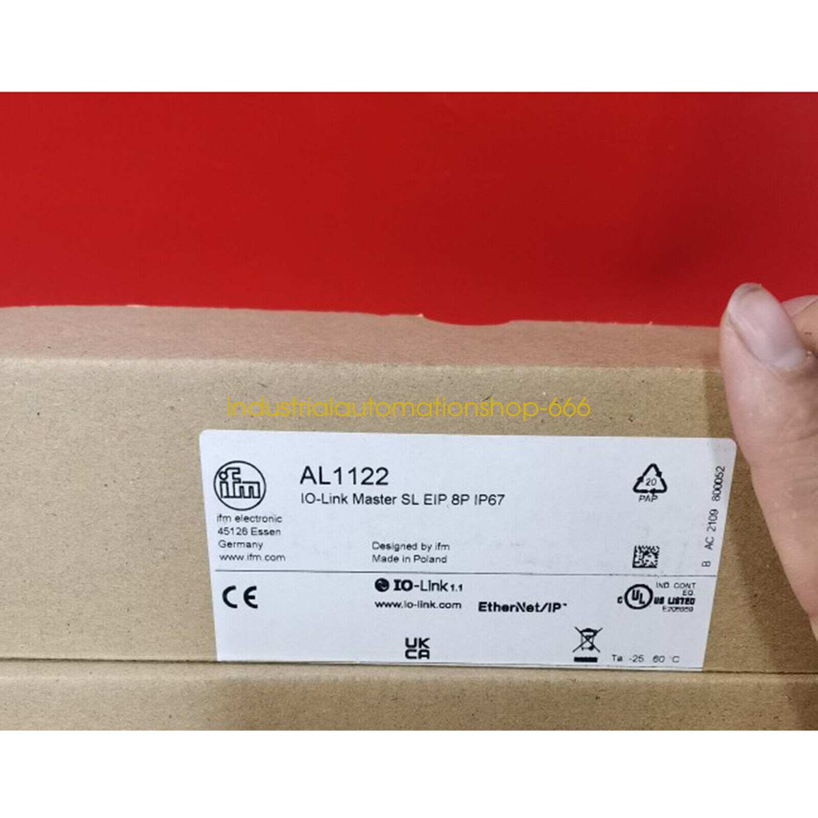 1PC NEW FOR ifm IO-Link Master AL1122 Via DHL or FedEX