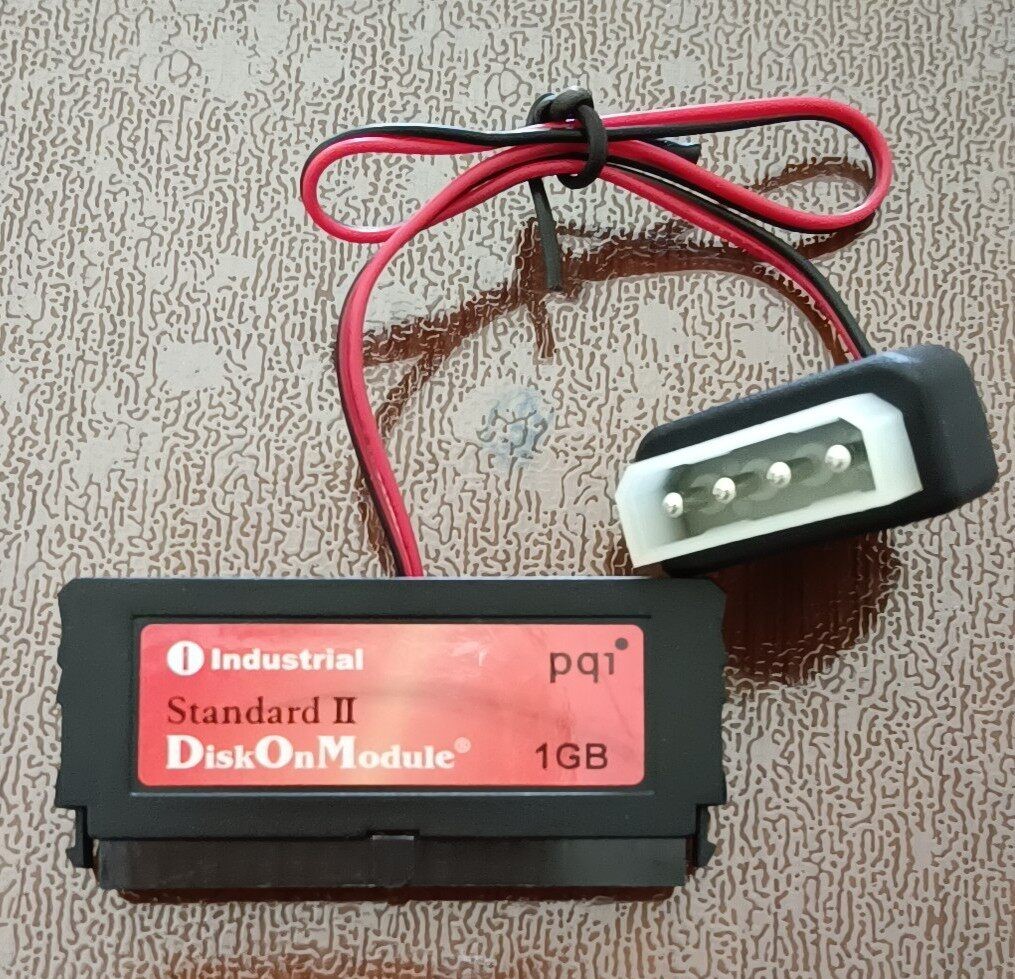 PQI 40PIN 1GB Industry Standard II 1GB DiskOnModule P/N; DJ0010G46N0