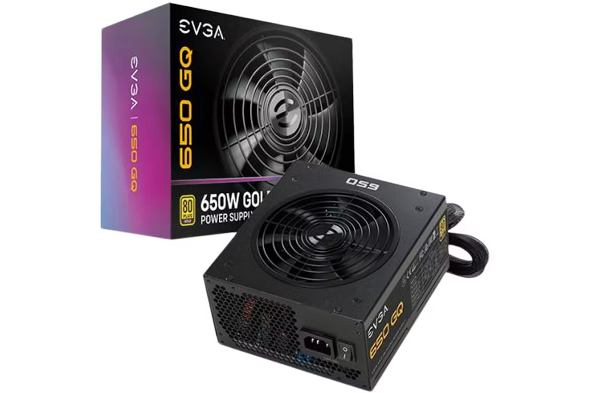 EVGA 650 GQ 650w 80 Plus Gold Modular Power Supply