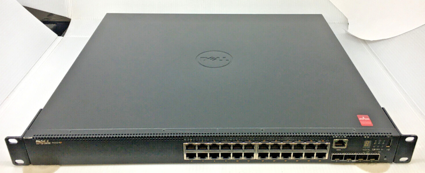 Dell EMC N1524P PoE+ 24 Port Gigabit Network Switch 4 x 10GBe SFP+