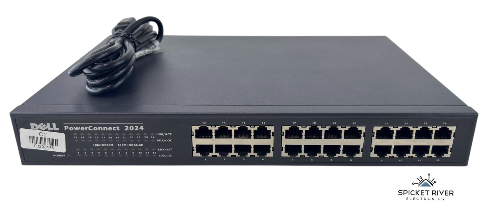 Dell PowerConnect 2024 8H417 24-Port Unmanaged Ethernet Network Switch