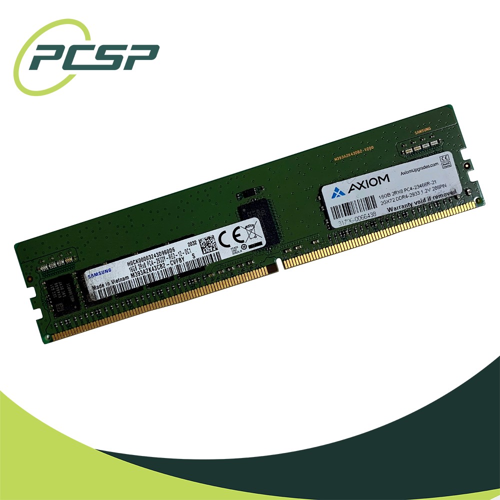 Samsung 16GB PC4-2933Y-R 2Rx8 DDR4 ECC REG RDIMM Server RAM M393A2K43CB2-CVFBY