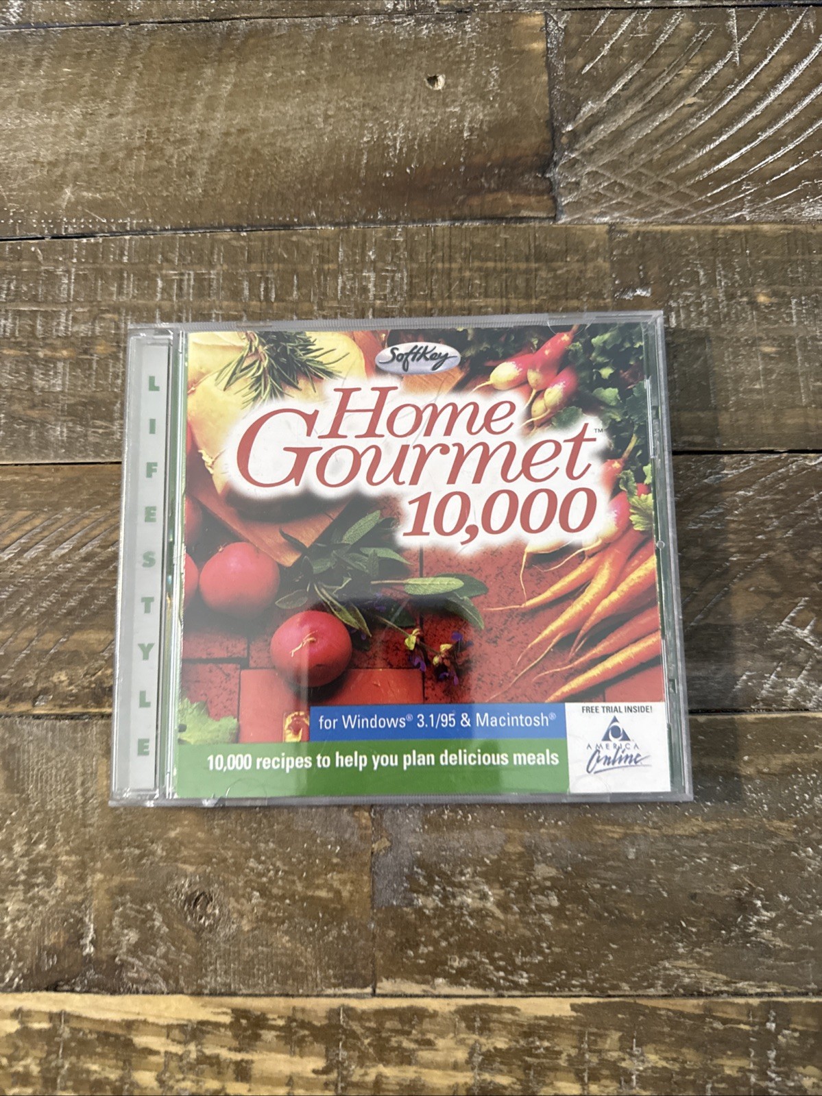 Home Gourmet 10,000  Recipes Software PC Cd Rom