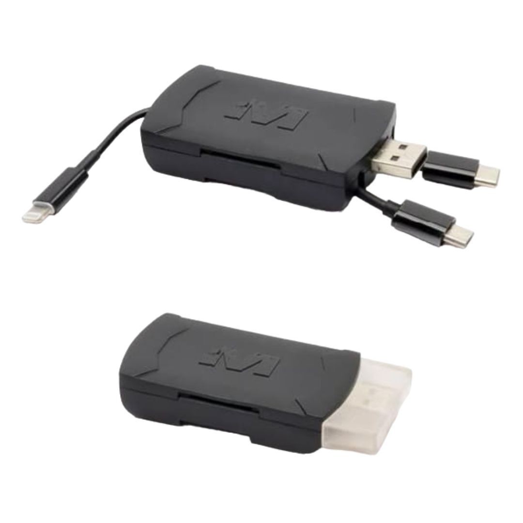 Muddy 4 in 1 Multi Card Reader Apple Android Compatibility Hunting