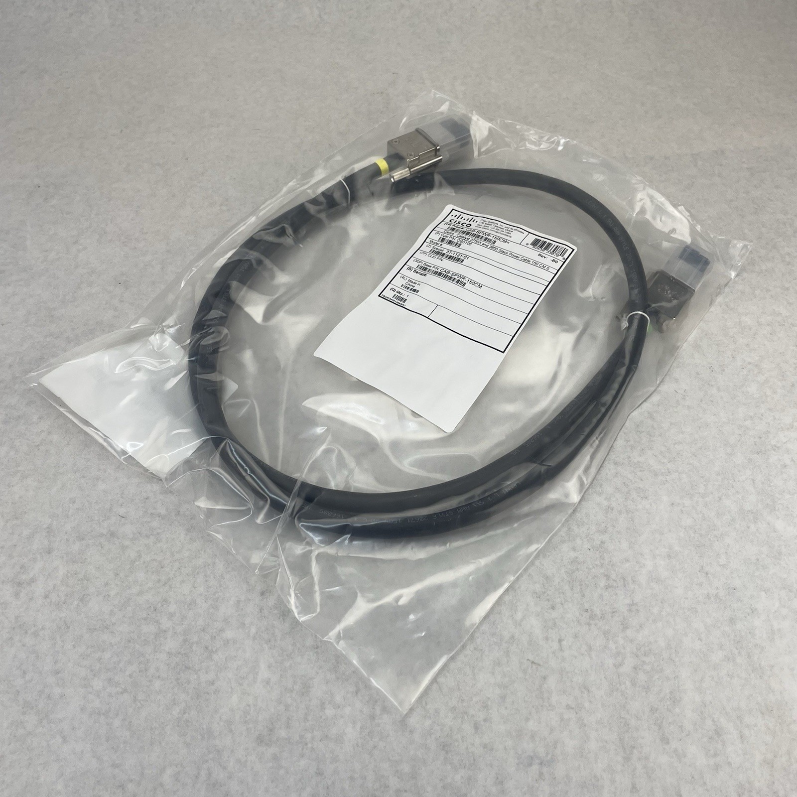 Cisco CAB-SPWR-150CM= DB0106 Untested