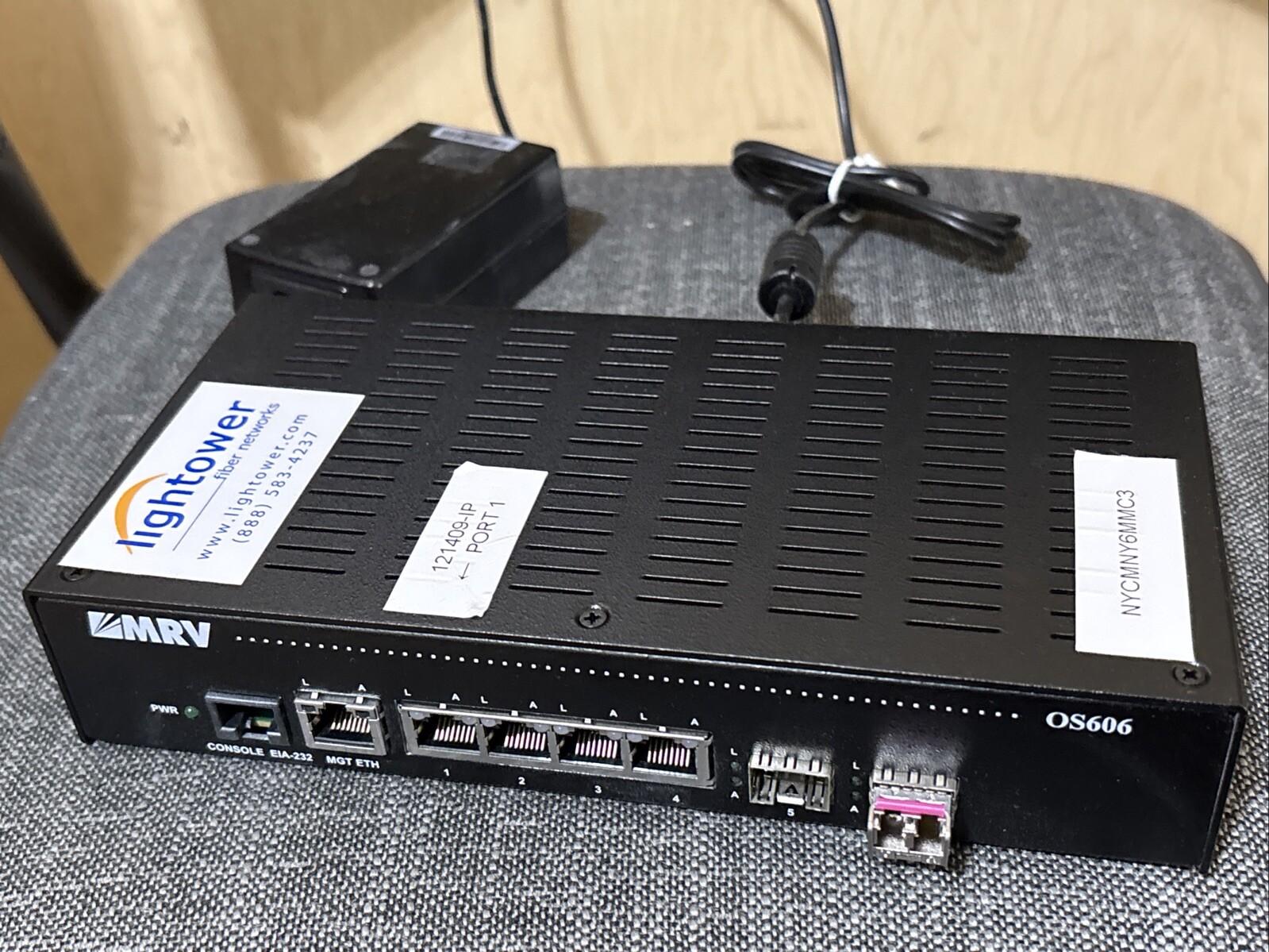 ADVA MRV OPTISWITCH 606 NETWORK INTERFACE DEVICE / OS606-LT