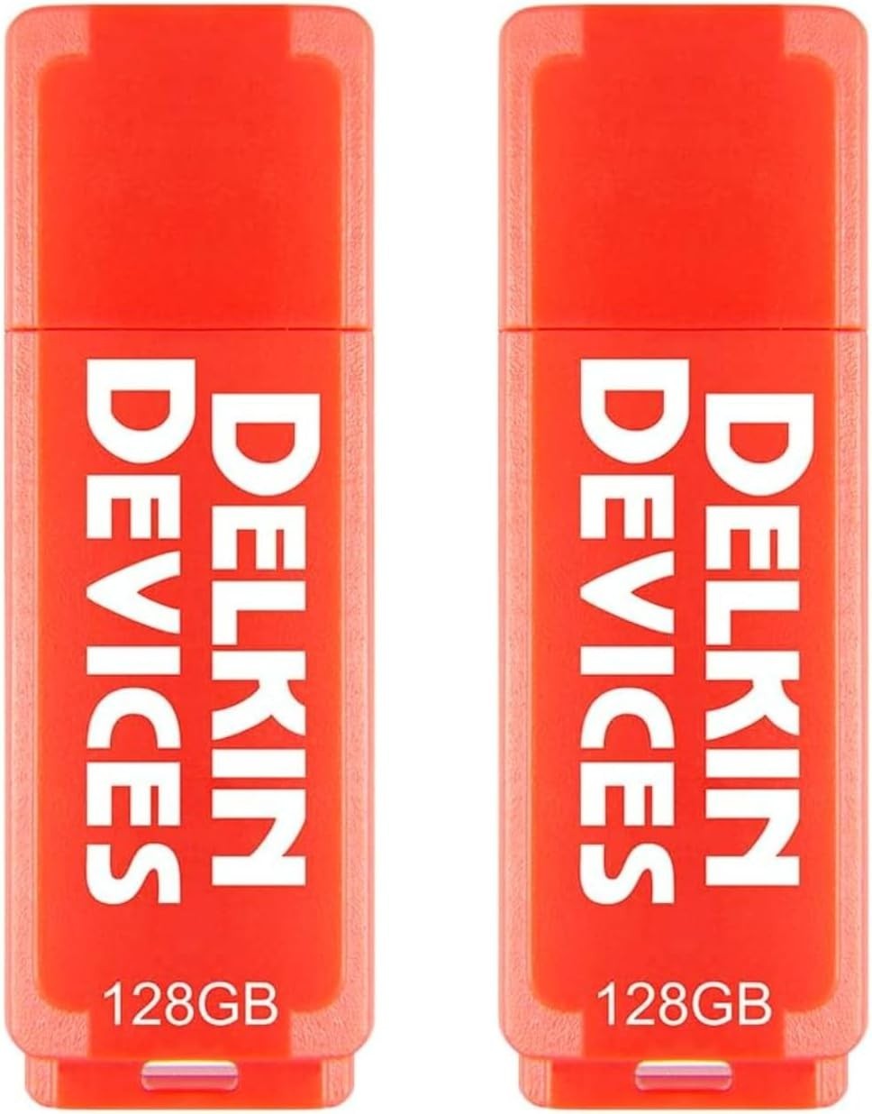 Delkin Devices 3.0 128GB USB Flash Drive, (2-Pack, 128GB), Plug & Play
