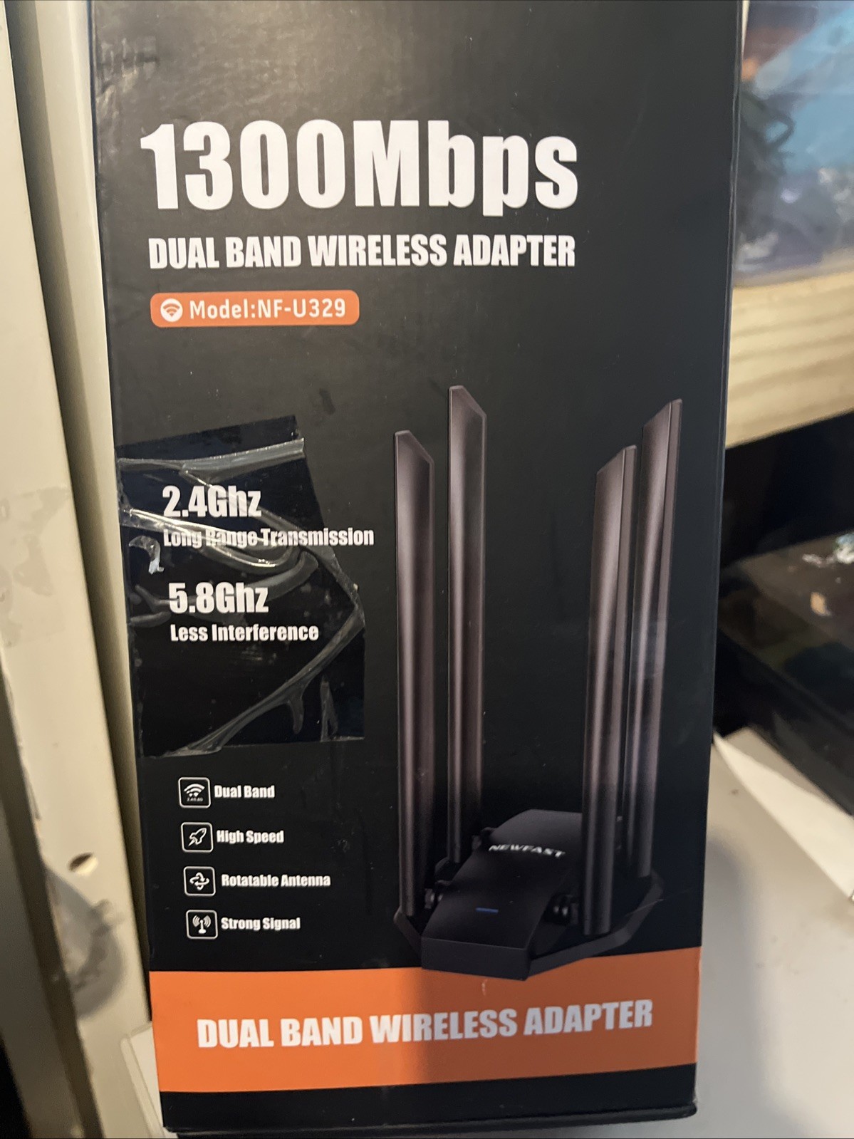 Newfast 1300 Dual-band Wireless Adapter For PC Model NF-U239