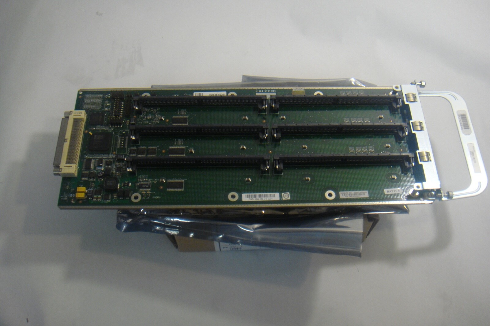 Cisco AS5X-FC Packet Voice/Fax Feature Card Used
