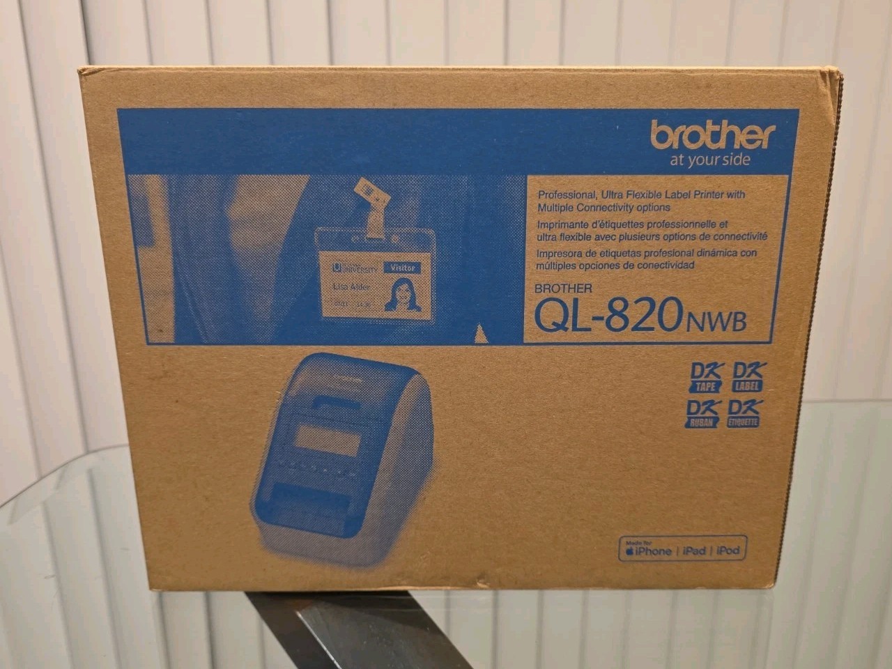 Brother QL820NWB - Direct Thermal  Label Printer - 